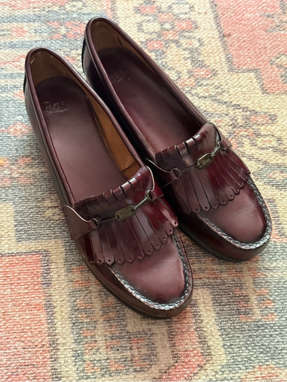 Vintage G.H. Bass Weejuns Kiltie Loafers